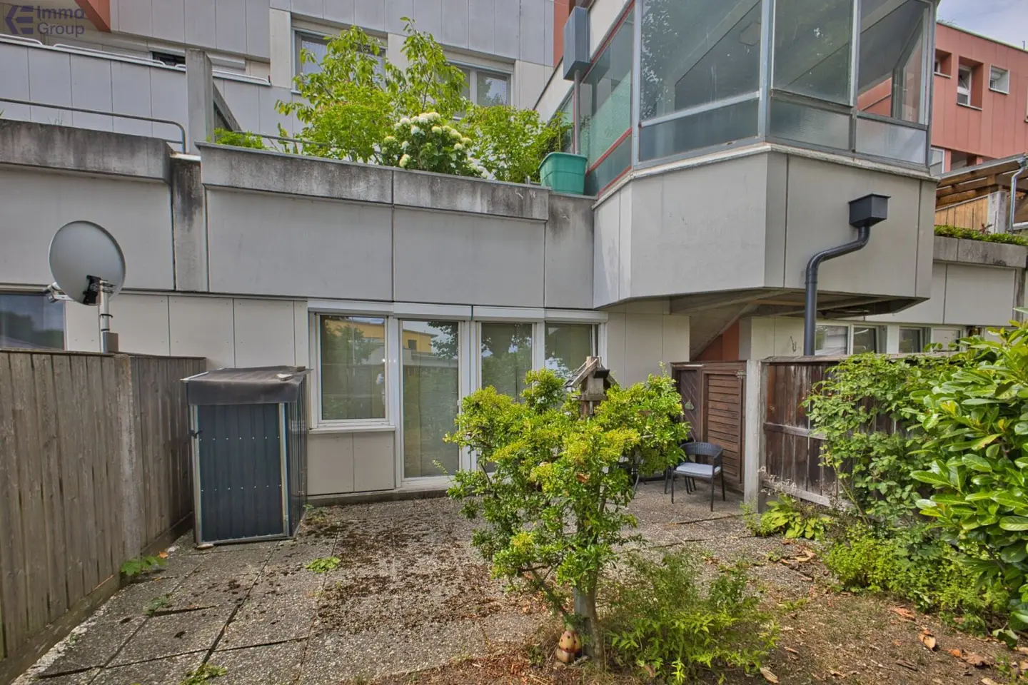 Sunny residence with private garden: Barrier-free 2-room condominium in Marchtrenk