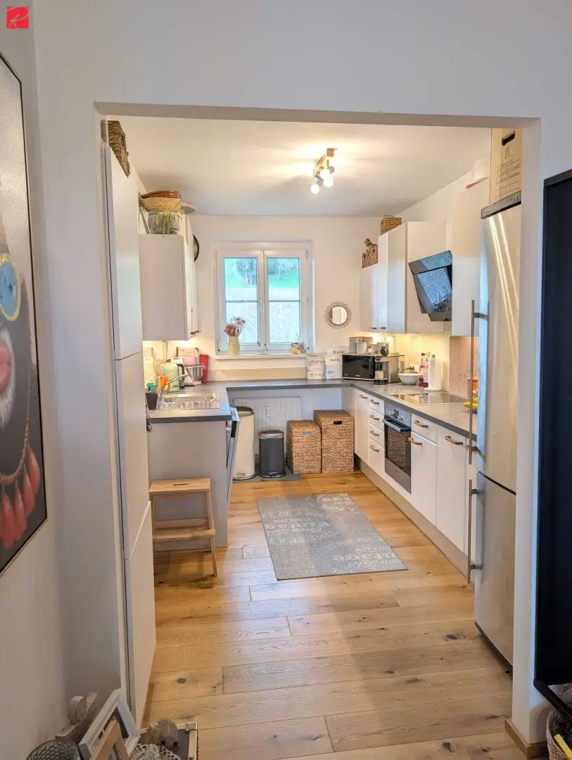 Koffer packen &amp; einziehen! Teilmöblierte Maisonette mit Bergblick