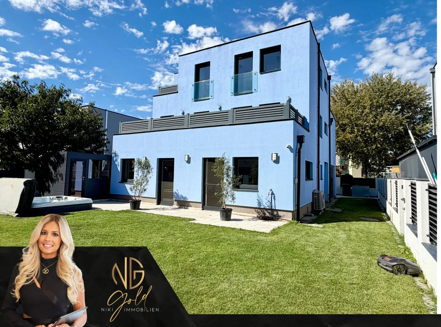 Viennese City Life meets wellness oasis – spacious home with garden in Groß-Enzersdorf near Vienna