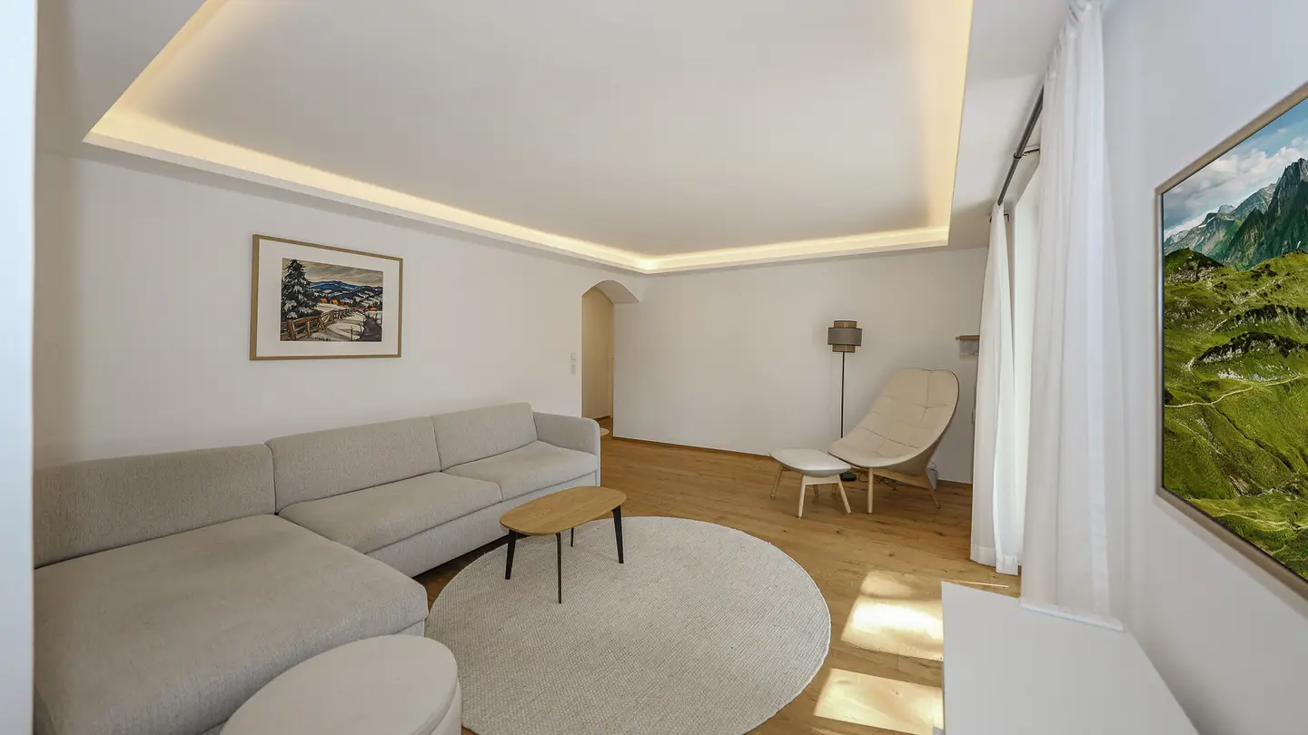 Bright Wohnung with terrace and Hahnenkamm view