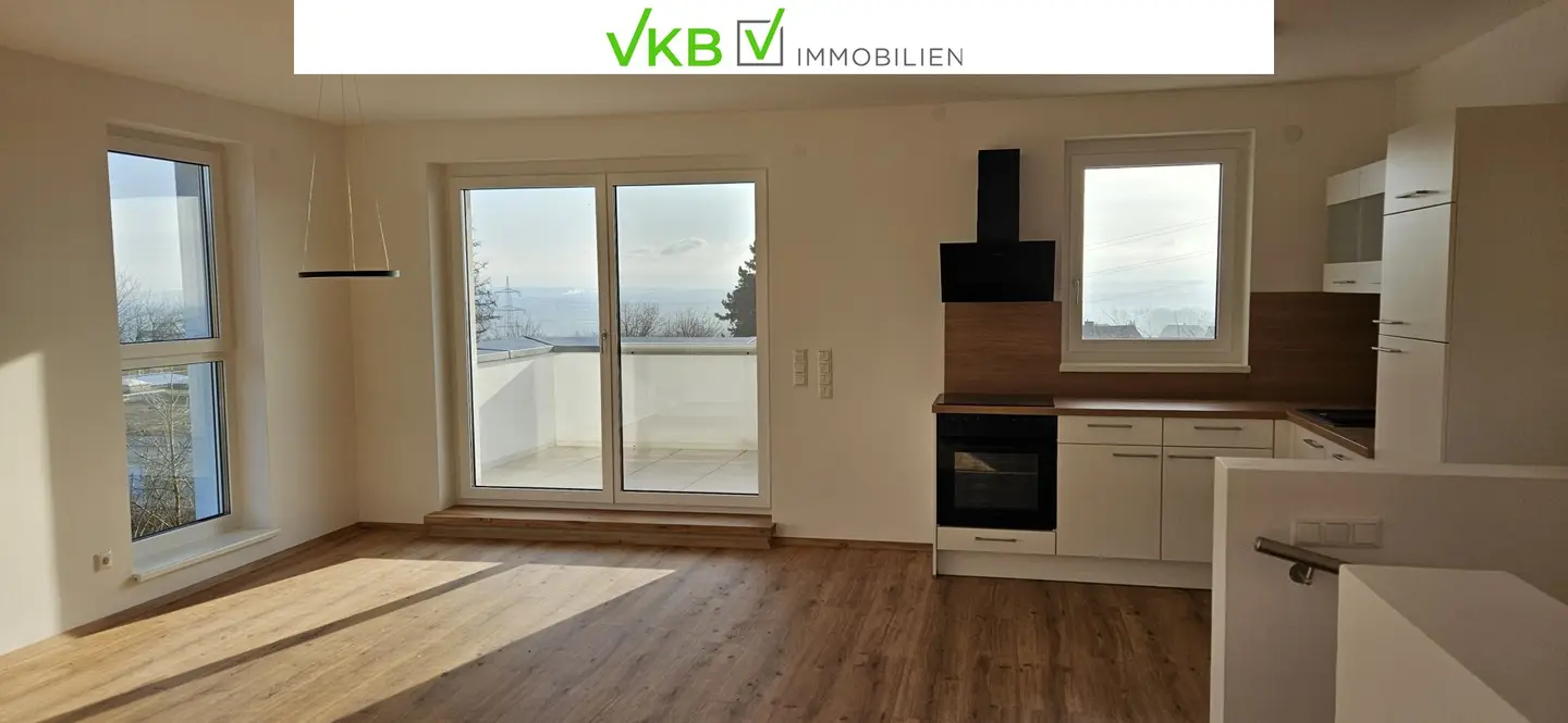 Helle Etagenwohnung mit Alpenblick in Top-Lage – Hitzing/Leonding