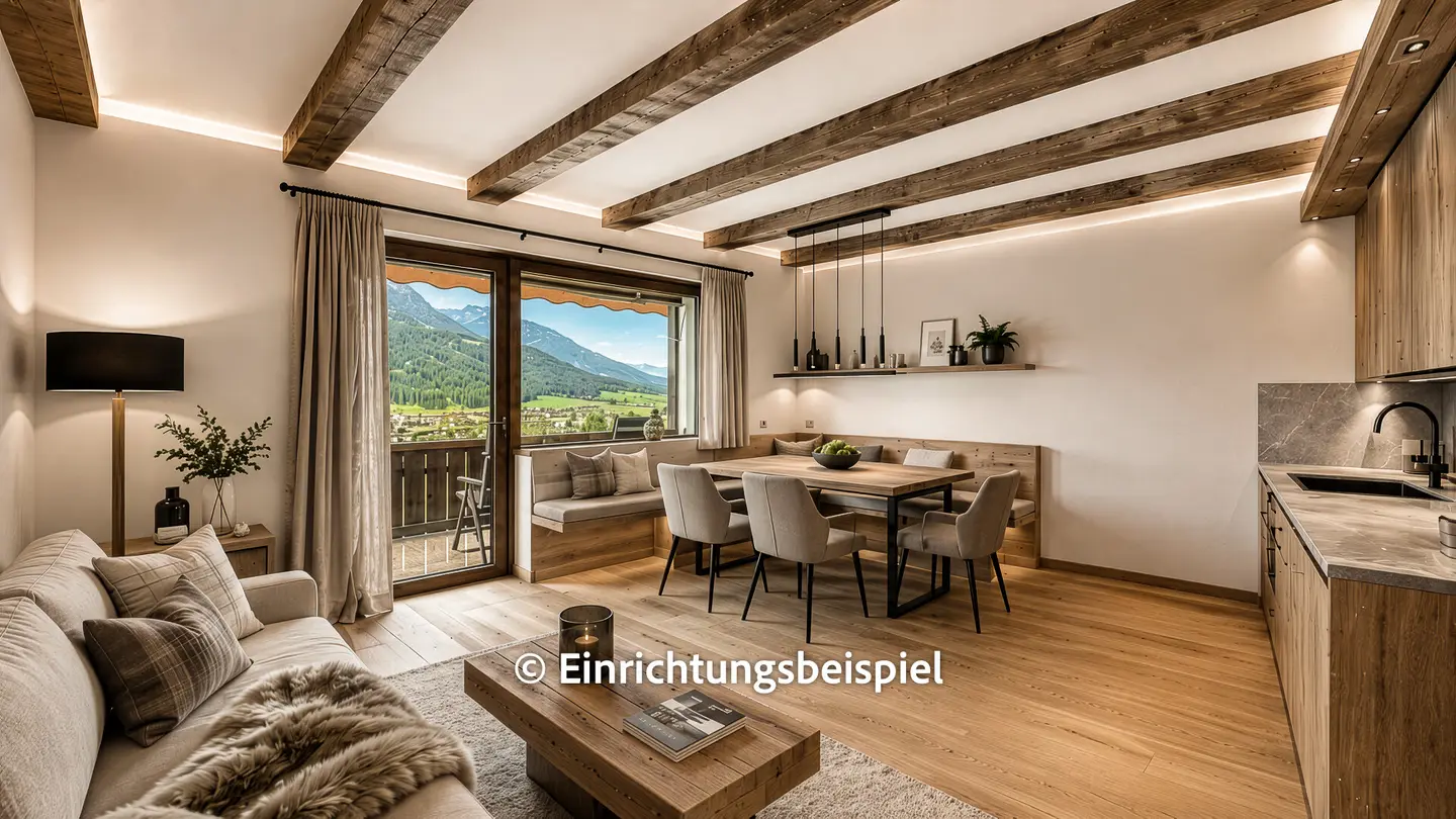 Sunny Wohnung with loggia and unobstructed distant view