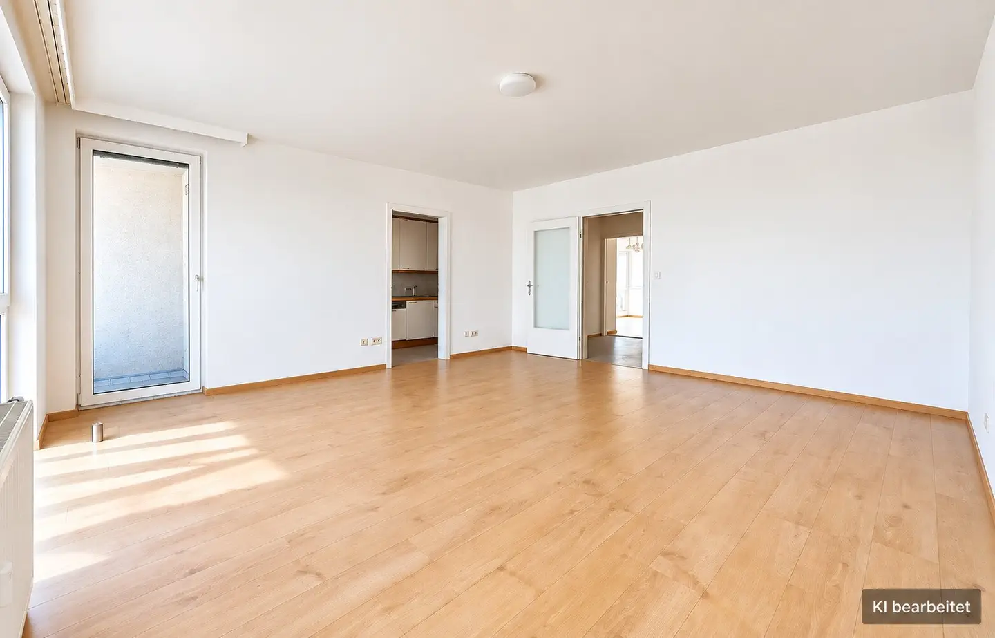Bright 3-room apartment with Schlossberg view & underground parking