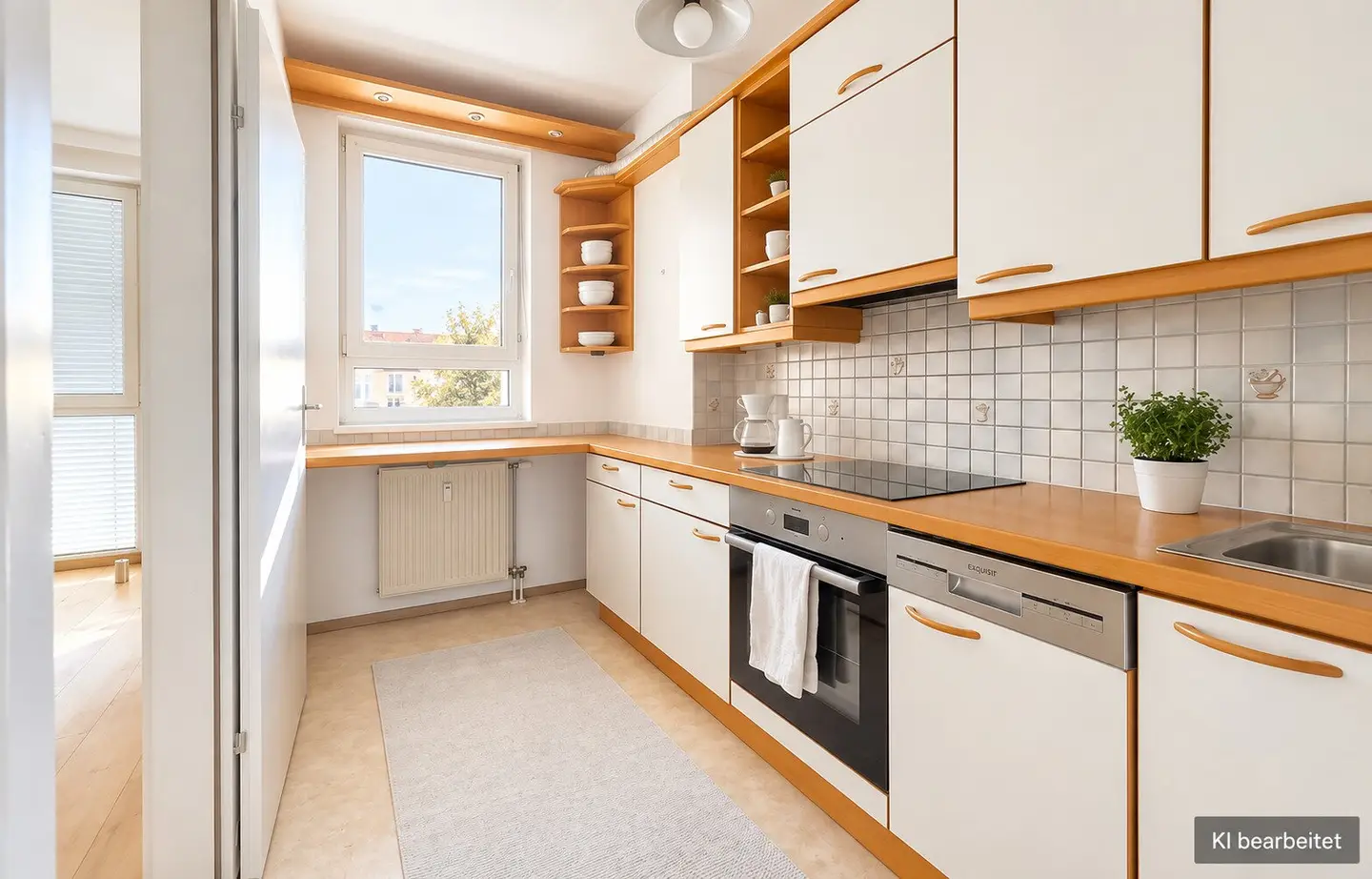 Helle 3-Zimmer-Wohnung mit Schlossbergblick &amp; Tiefgarage