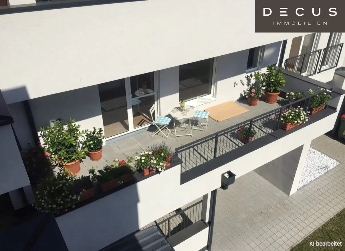 Modern 4-room apartment with terrace and underground garage | approx. 90 m² living comfort | Graz-Liebenau