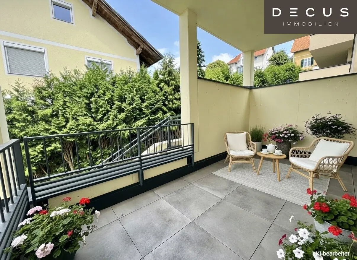 | MODERNE 2-ZIMMER -TERRASSENWOHNUNG | ca.54m²  |  HELL &amp; SONNIG  | NÄHE MED-UNI | TOP LAGE IN GRAZ-RAGNITZ