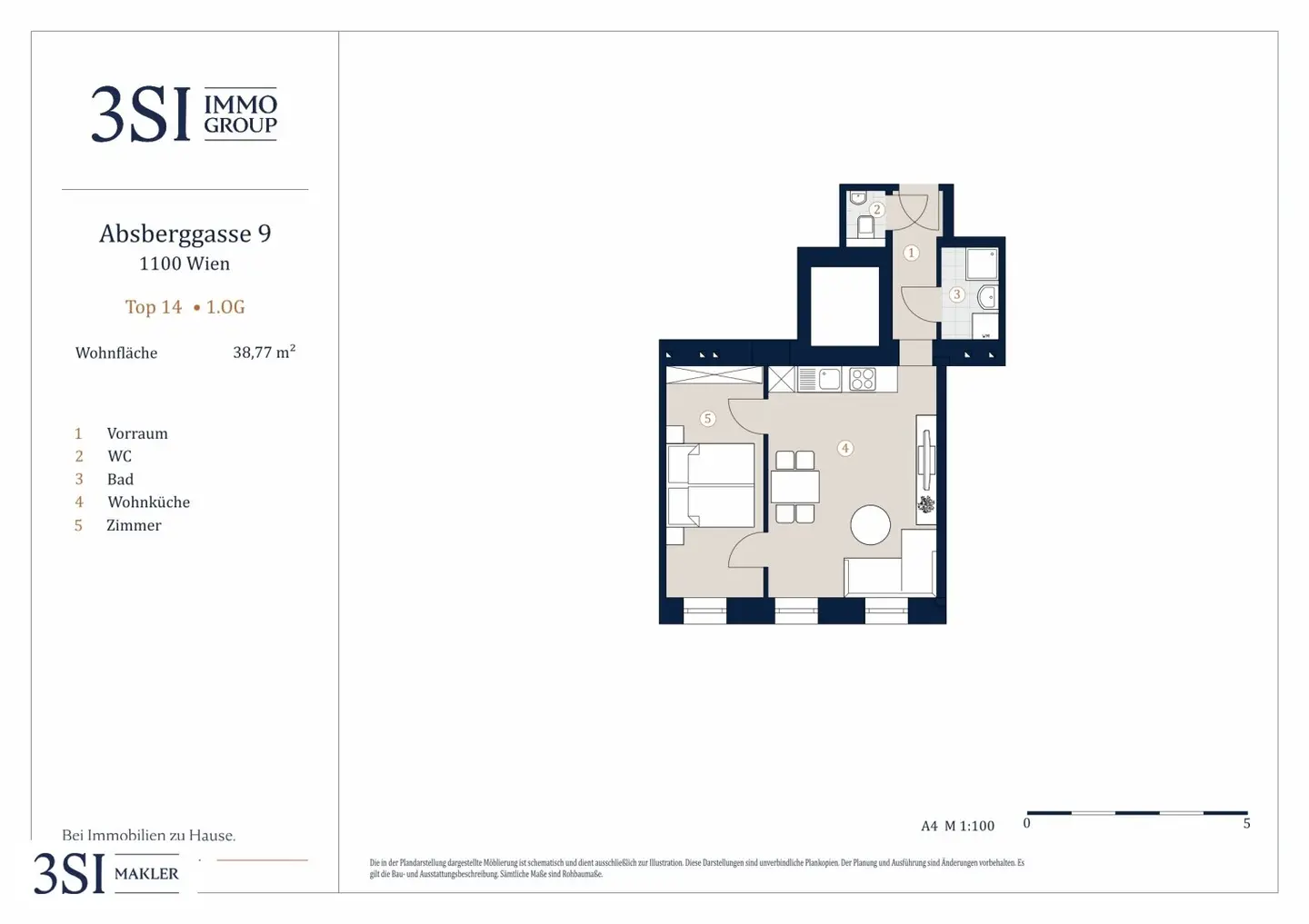 Absberggasse 9 - First occupancy Near Sonnwendviertel