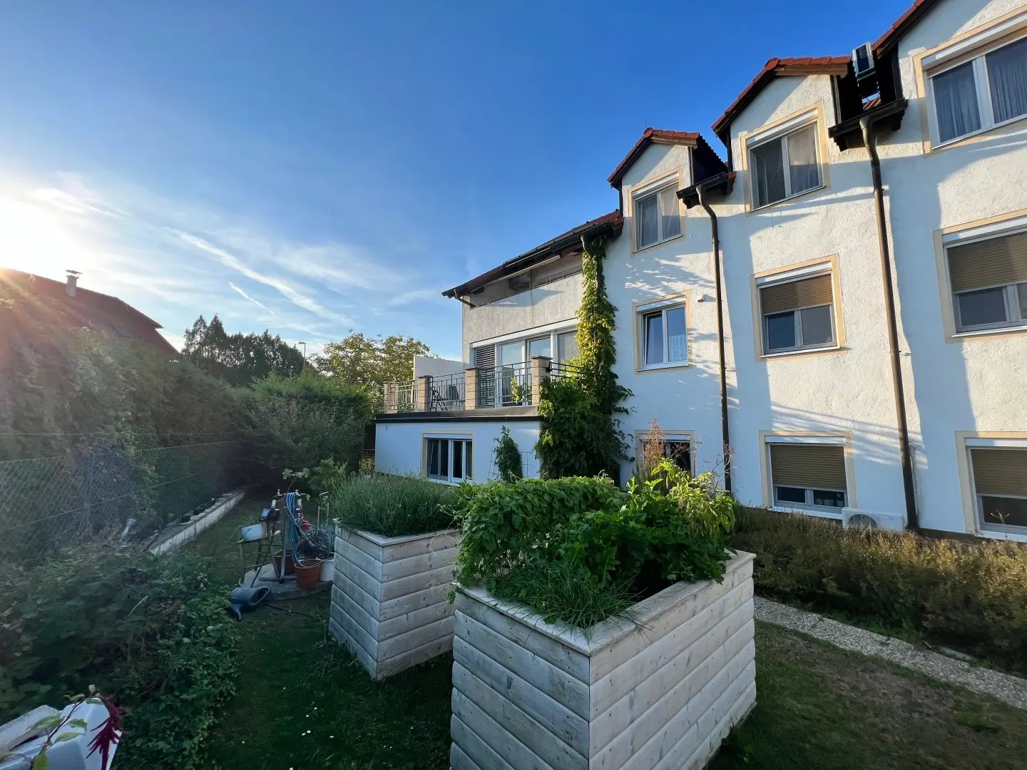 Wohnung mit Wintergarten und sonniger Terrasse