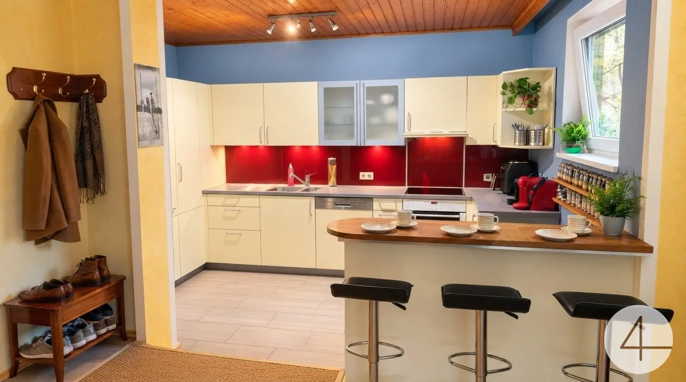 Spacious 2-room apartment in central location of Pressbaum