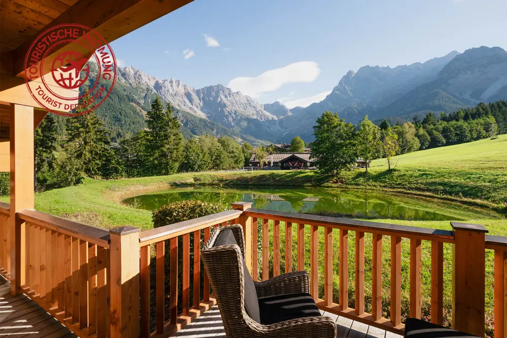 Ferienwohnung am Florysee mit Blick auf den Hochkönig