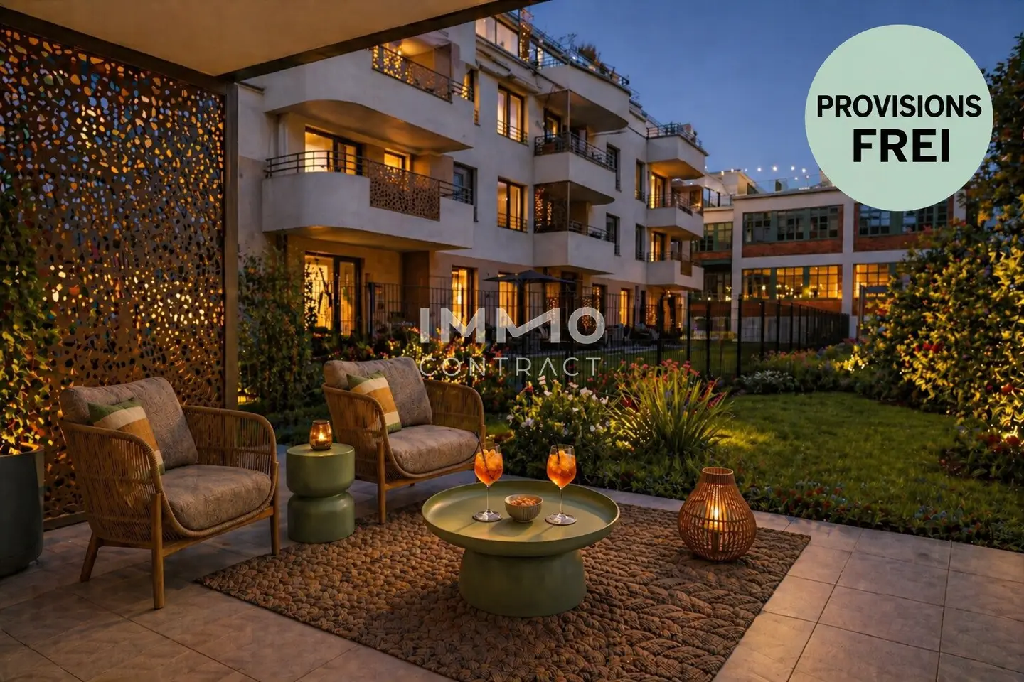 Gartenwohnung mit Top-Grundriss (Neubau-Erstbezug) beim Rosenhügel