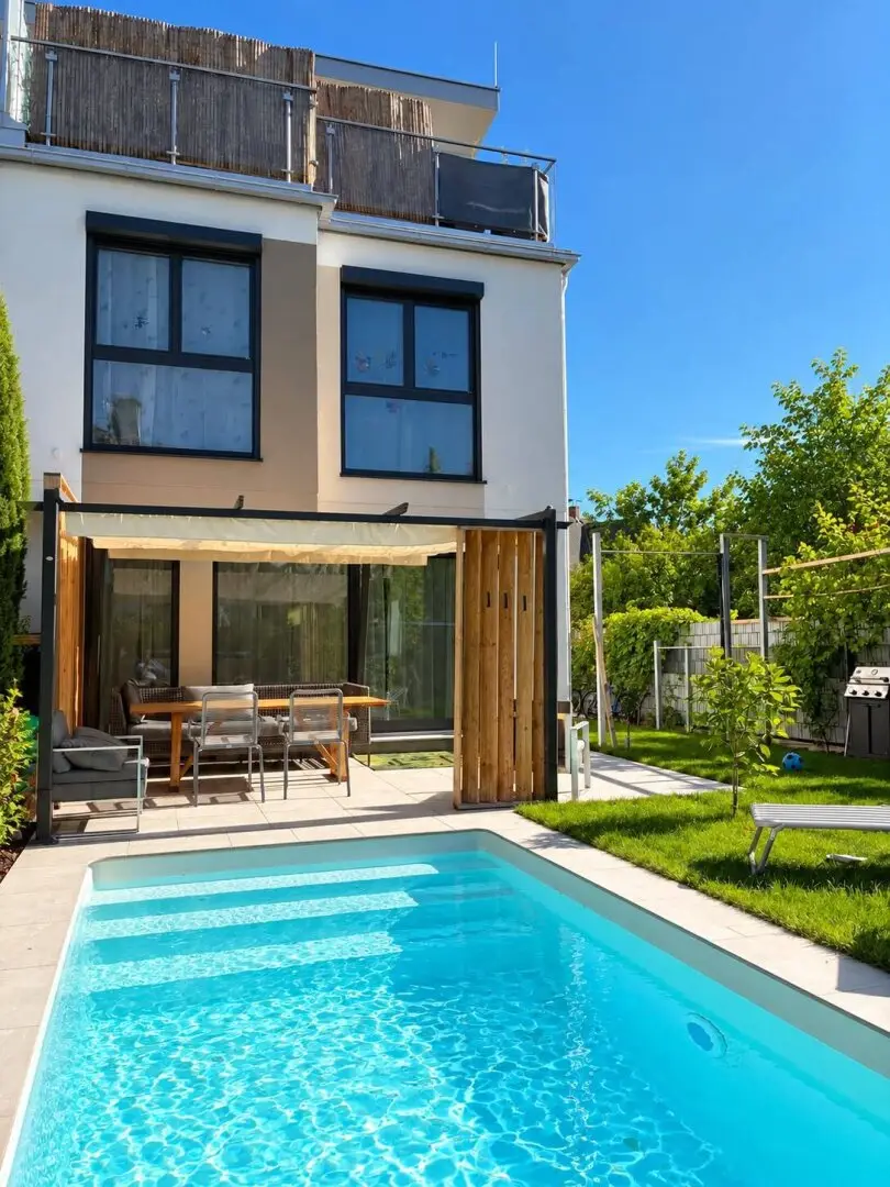Provisionsfrei /Haus nahe Alte Donau | Pool  | Garten | 2 Stellplätze |