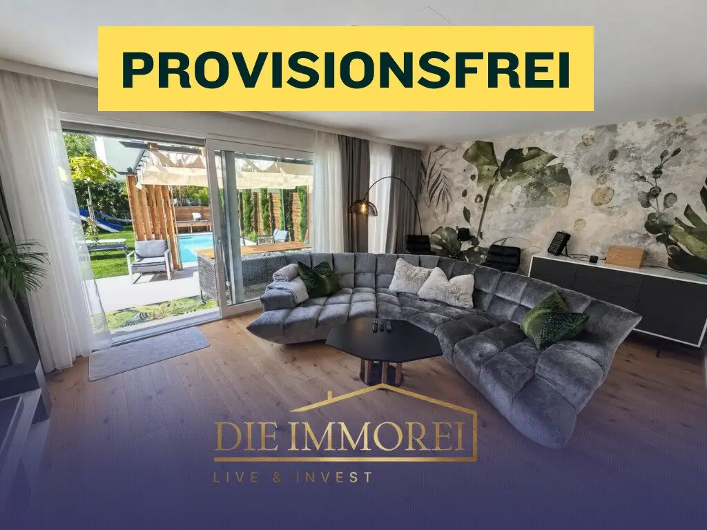 Provisionsfrei /Haus nahe Alte Donau | Pool  | Garten | 2 Stellplätze |