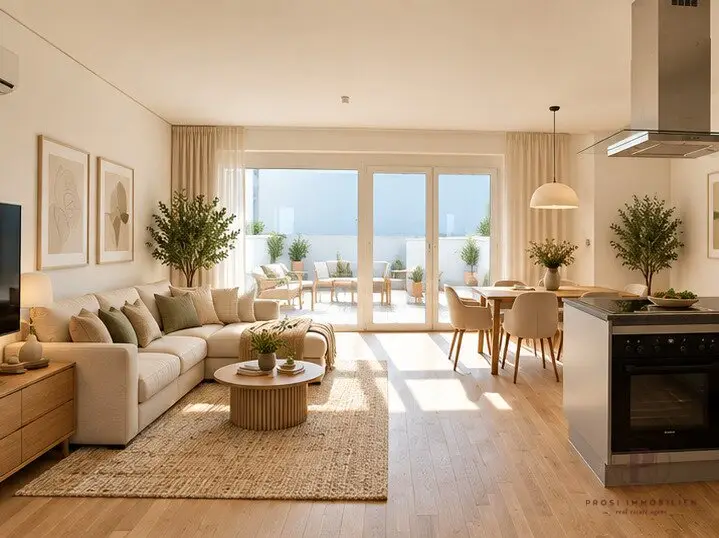 *Erstbezug: Moderne 4-Zimmer-Wohnung mit Terrasse, Einbauküche und Lift in Graz-Messe