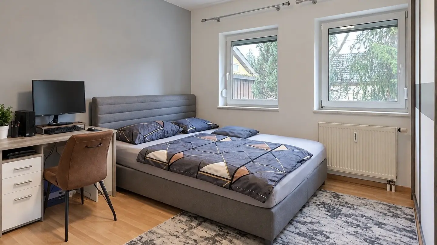 Single- oder Arbeiterwohnung auf Wunsch auch möbliert
