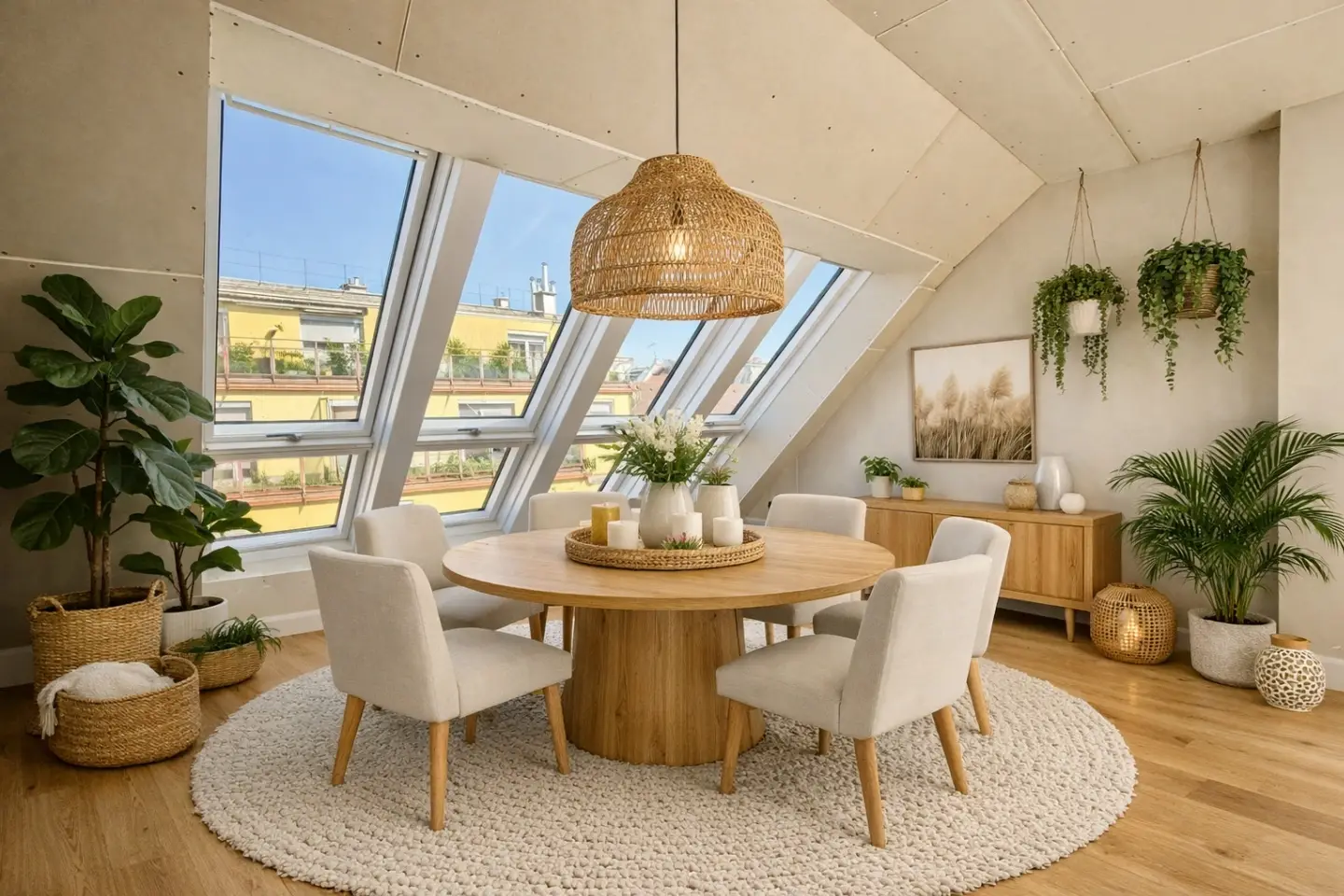 Erstbezug Dachgeschosswohnung with terrace and lift
