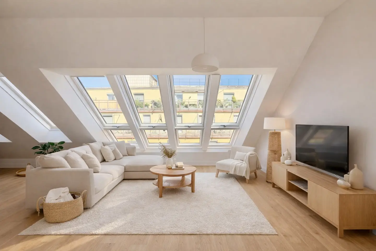 Erstbezug Dachgeschosswohnung with terrace and lift
