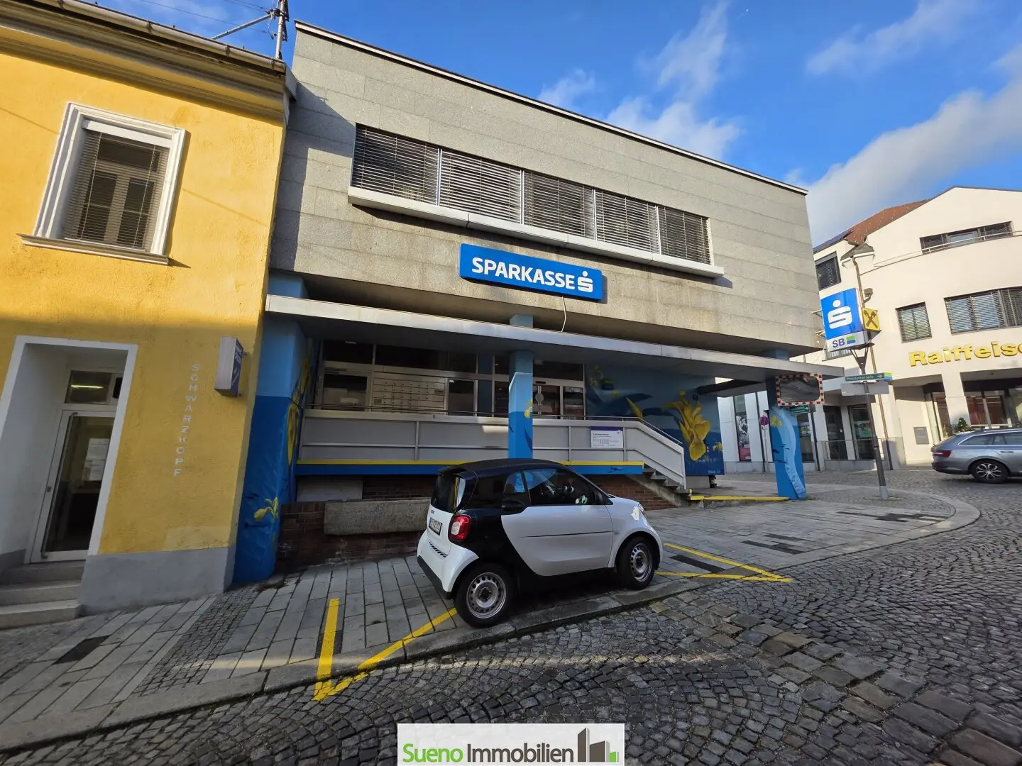 Rented medical center in Grein – plenty of parking