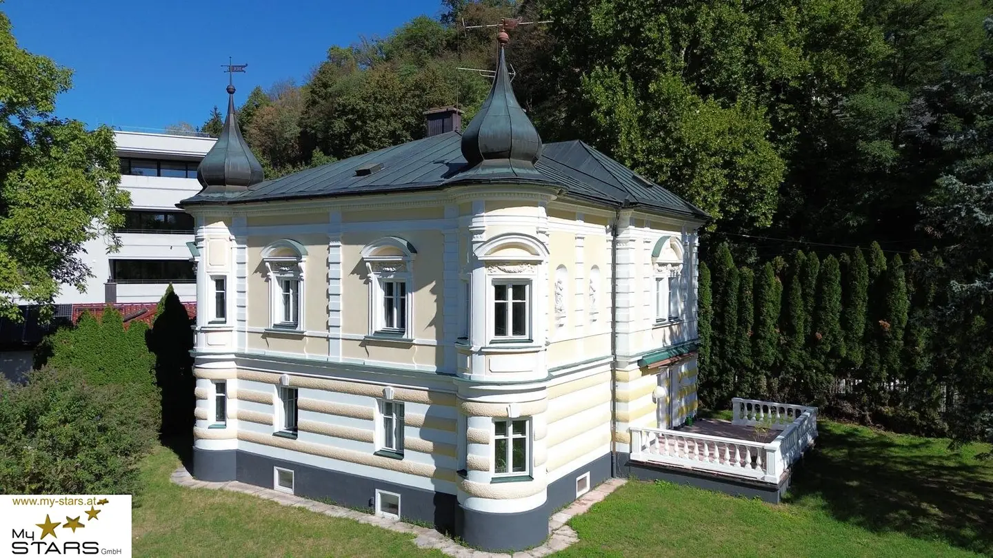 Ceconi-Villa, exklusives Stadthaus in Salzburg - mit großem Garten und Zubaumöglichkeit!