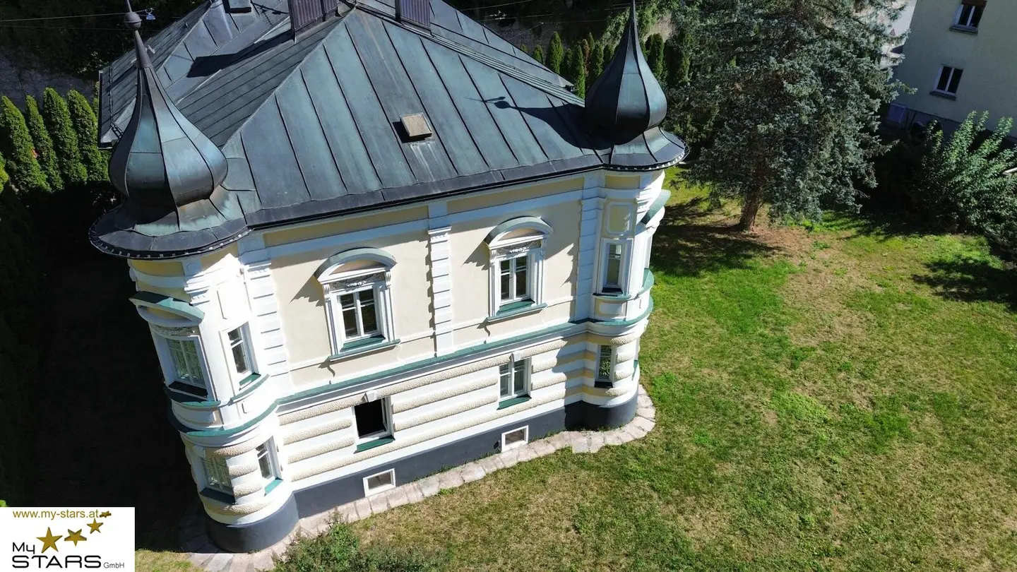 Ceconi-Villa, exklusives Stadthaus in Salzburg - mit großem Garten und Zubaumöglichkeit!