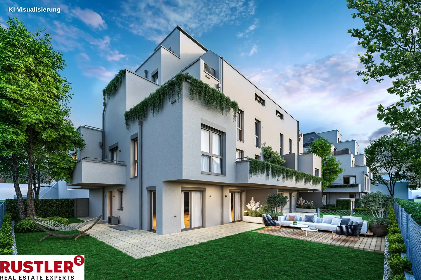 Apartment near the Danube island with balcony and photovoltaic system