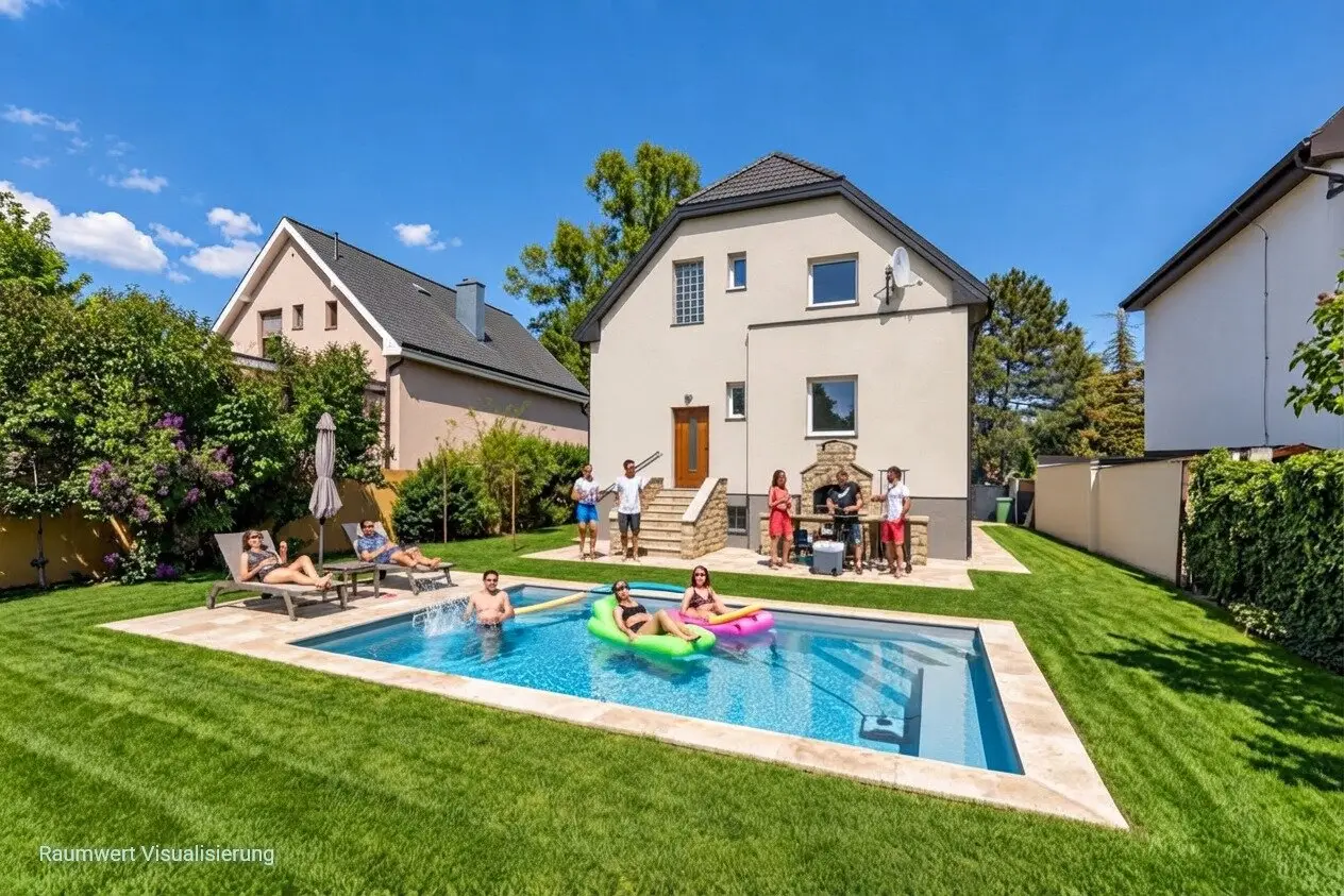 828 m² VOLLER MÖGLICHKEITEN | BESTANDSHAUS + ARCHITEKTENKONZEPT | ca. 250 m² NFL | 1210 WIEN