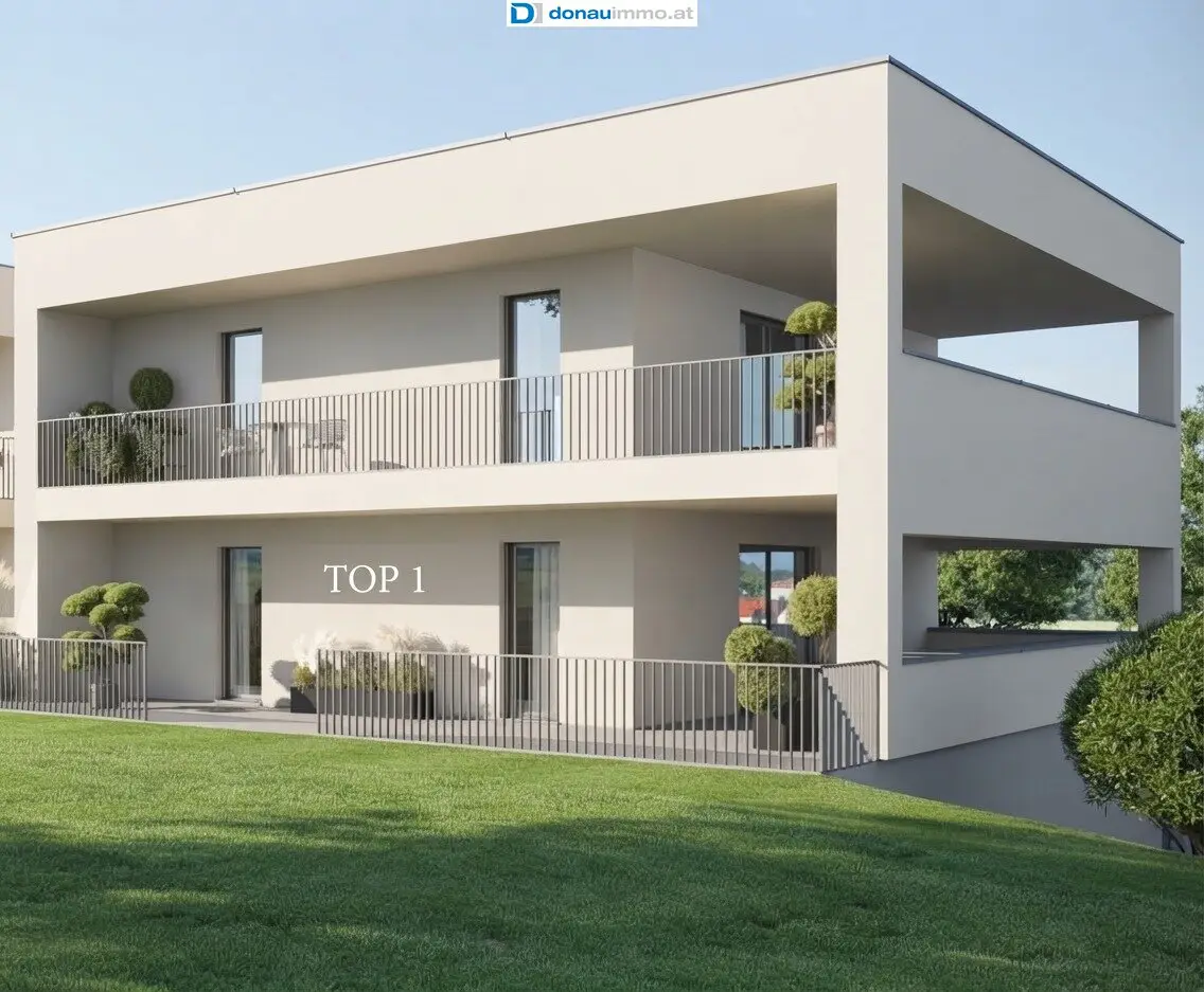 New build project Commission free Spacious exclusive garden terrace apartment air-conditioned with exceptionally large outdoor space in Hart bei Graz