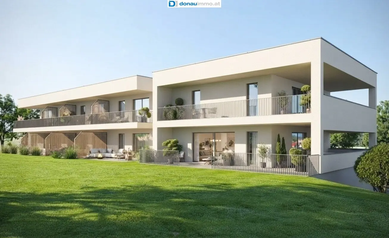 New build project Commission-free Exclusive bright friendly garden-terrace apartment with air conditioning in Hart bei Graz