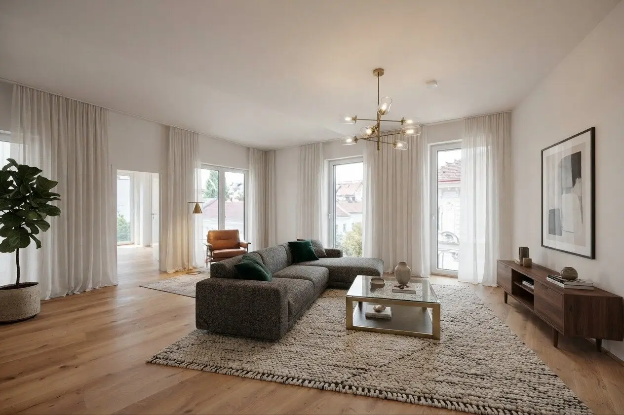 ++FonteFlats++ High-quality 3-room newly built first occupancy with balcony!