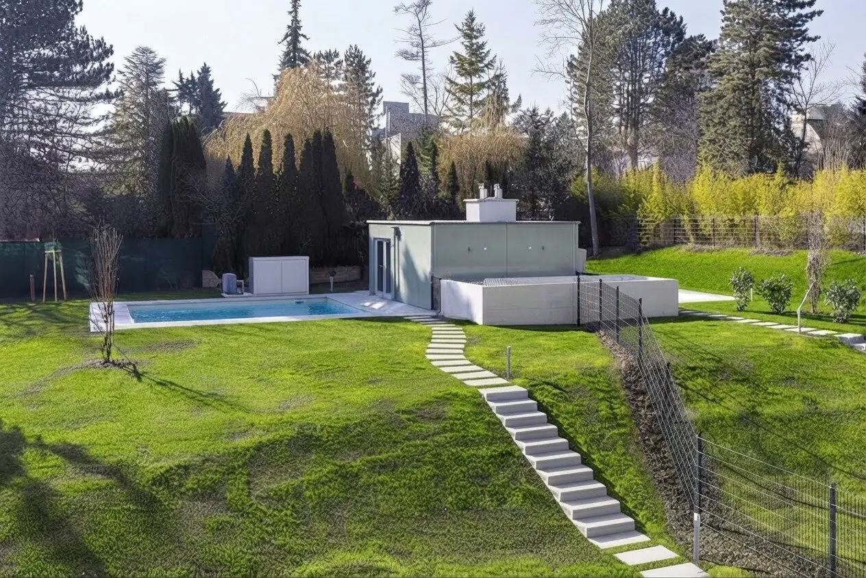 Exklusive Gartenwohnung mit Pool in Grinzing