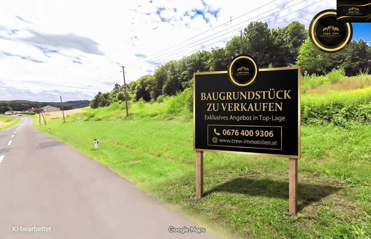 Top Baugrund in Jennersdorf –  Wohnen &amp; Gewerbe! In unmittelbarer Nähe zur Loipersdorf Therme.