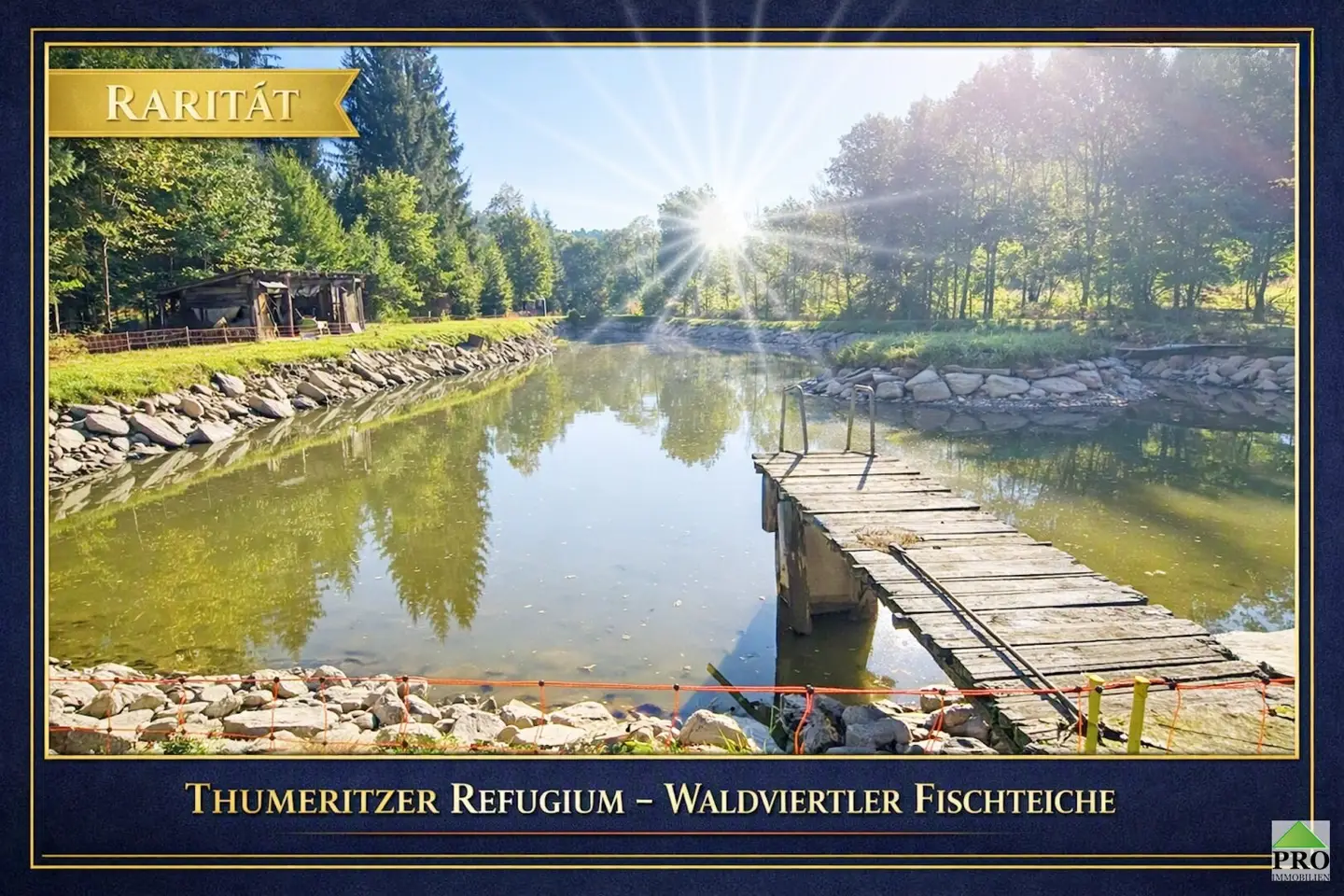 THUMERITZ REFUGE WALDVIERTEL Fish Ponds