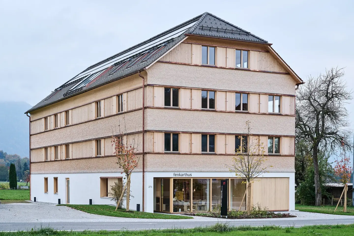 Newly built 3-room apartment with terrace and breathtaking sunset in Lingenau for sale