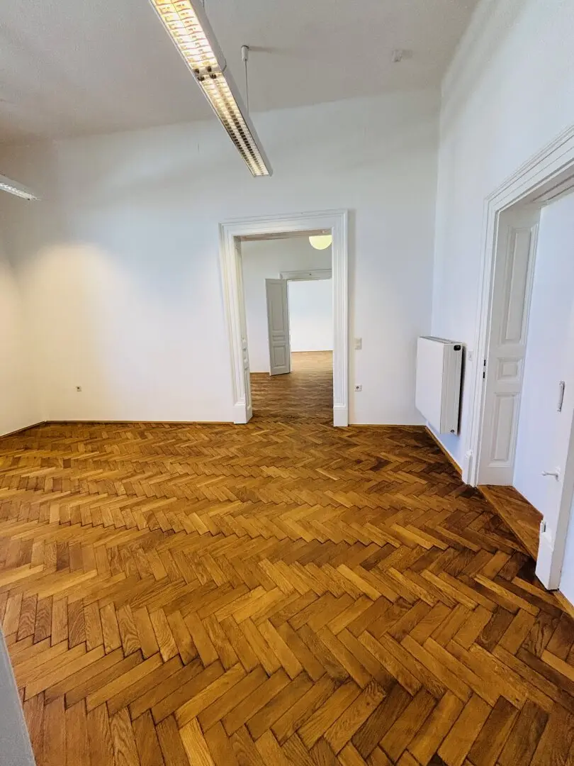 Arbeiten mit Stil: Einzigartige Büro- &amp; Praxisräume im Herzen von Bad Radkersburg – 134,77 m² historische Eleganz trifft Moderne