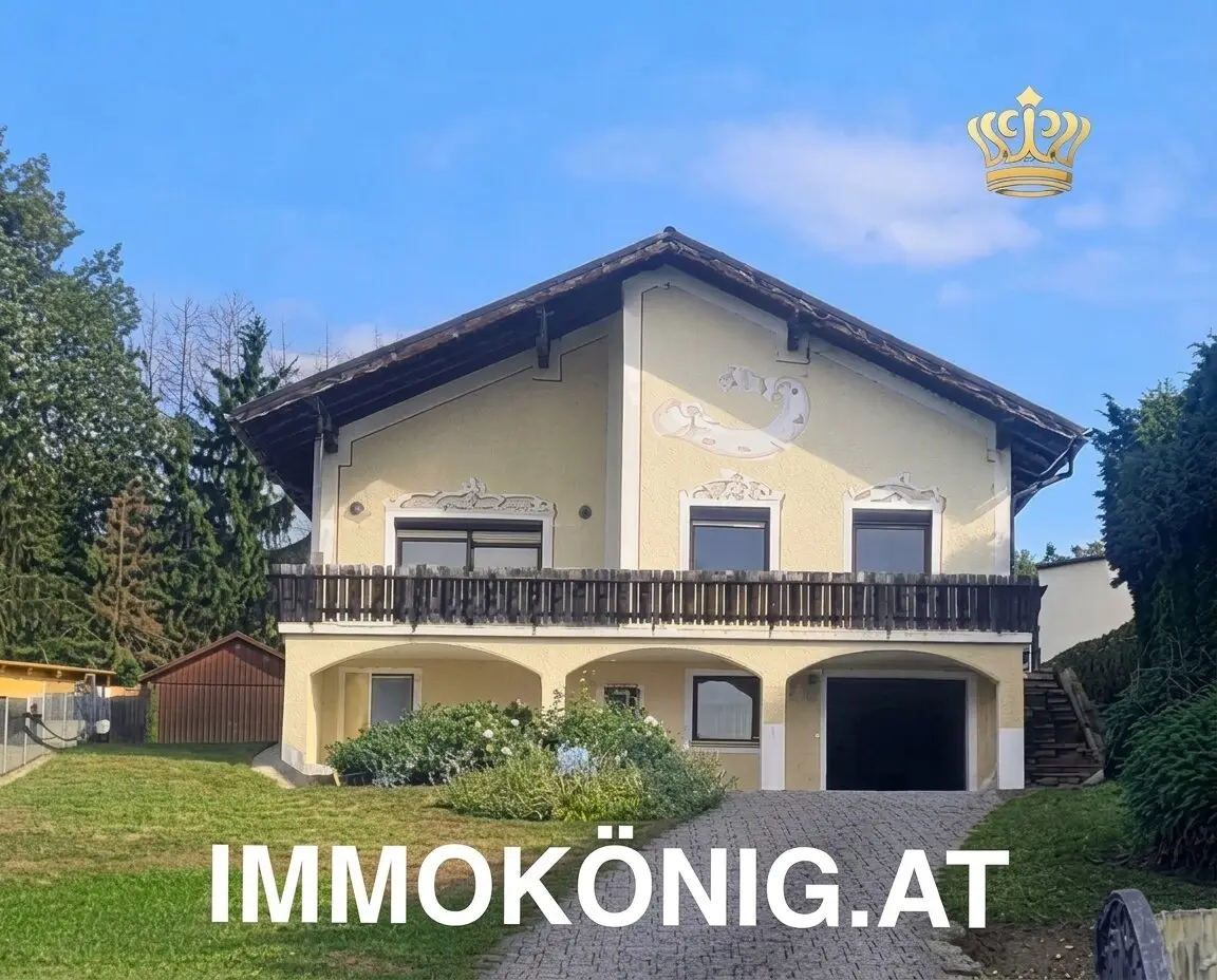 Beautiful 5-room single-family house with magnificent pool and large garden in Pielach near Melk for sale