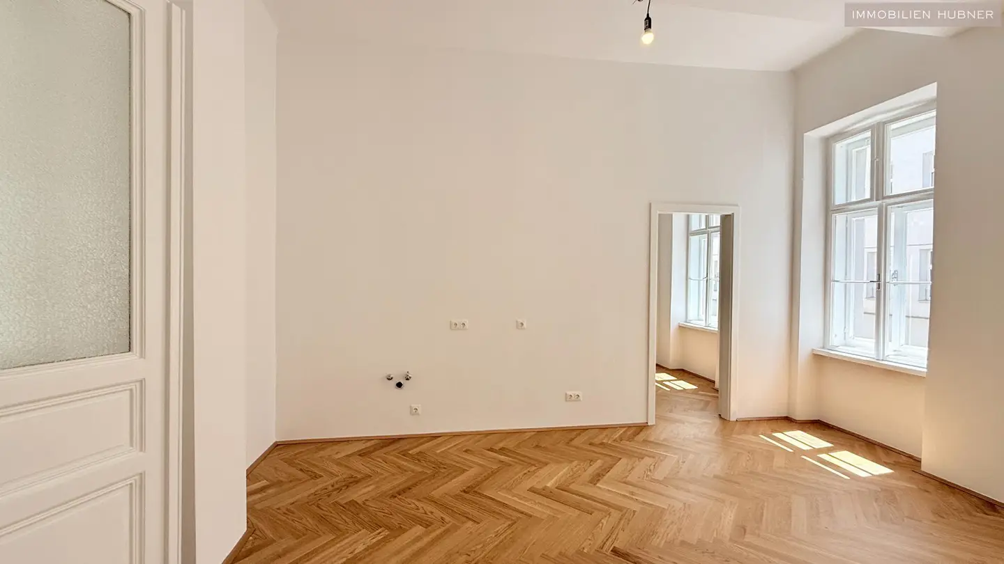 Sonnige sanierte Altbauwohnung nahe Augarten mit Fußbodenheizung