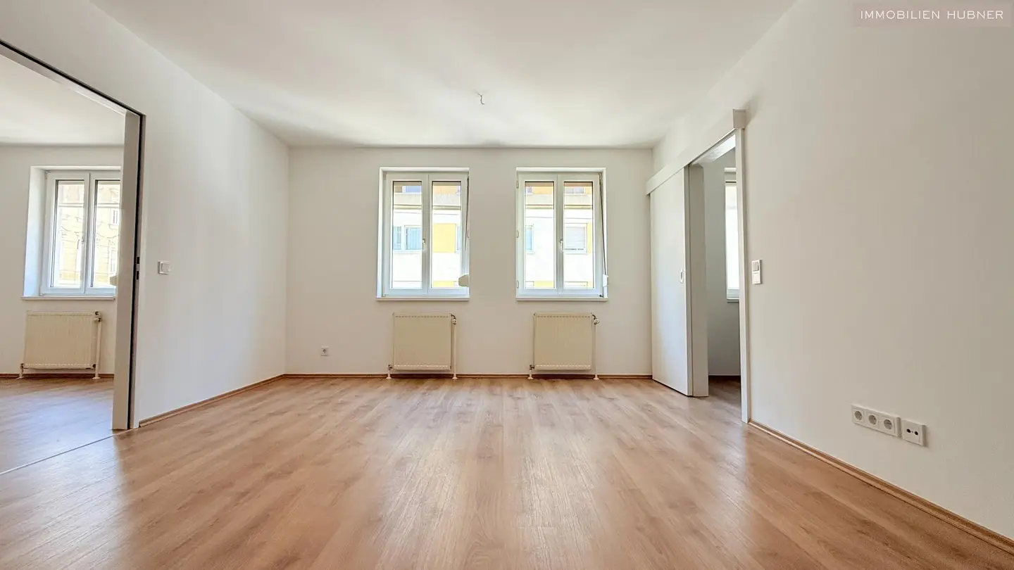 Sonnige Wohnung mit parkähnlichem Innenhof