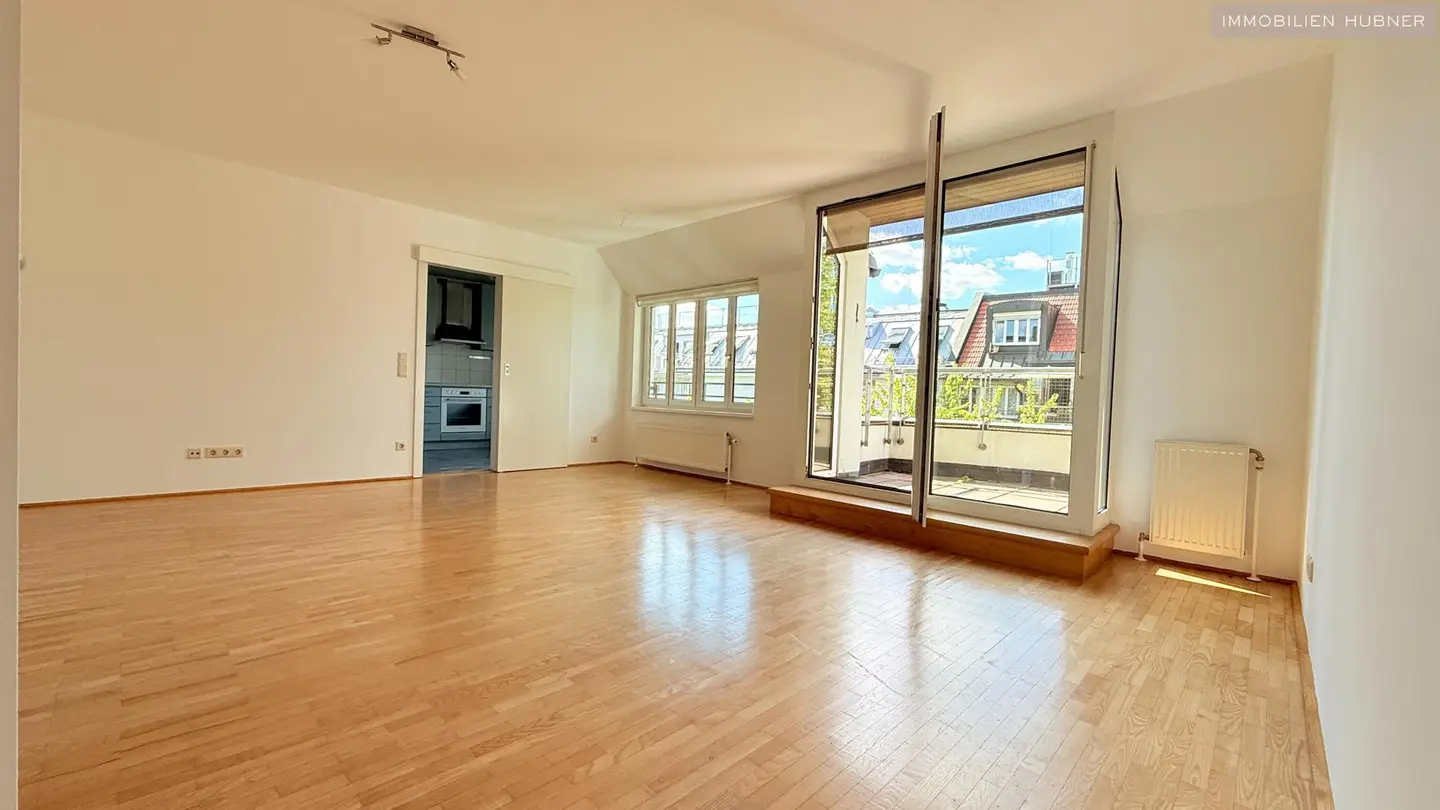 Blick zur Terrasse
