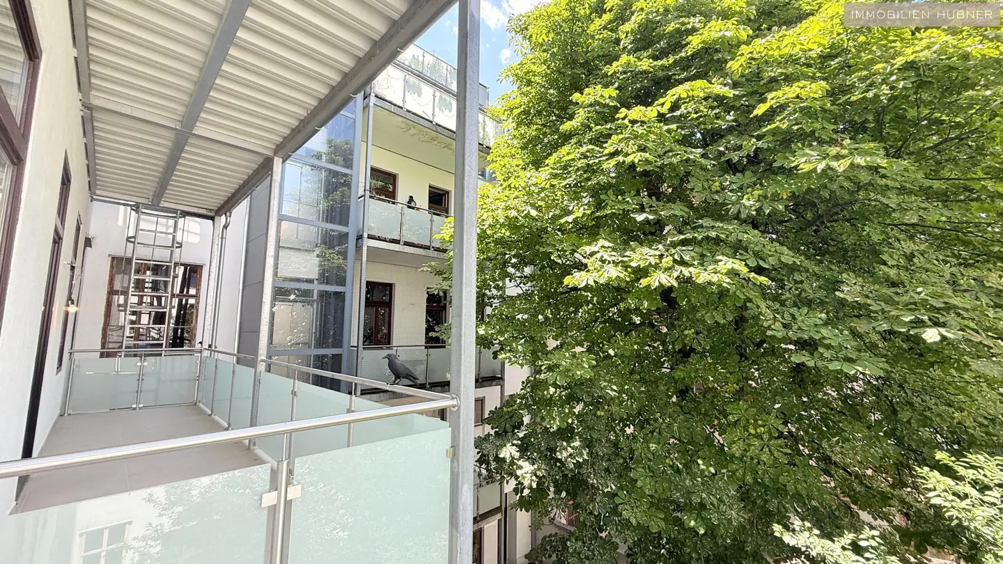 Altbauwohnung nahe Augarten mit ruhigem Balkon zum Innenhof