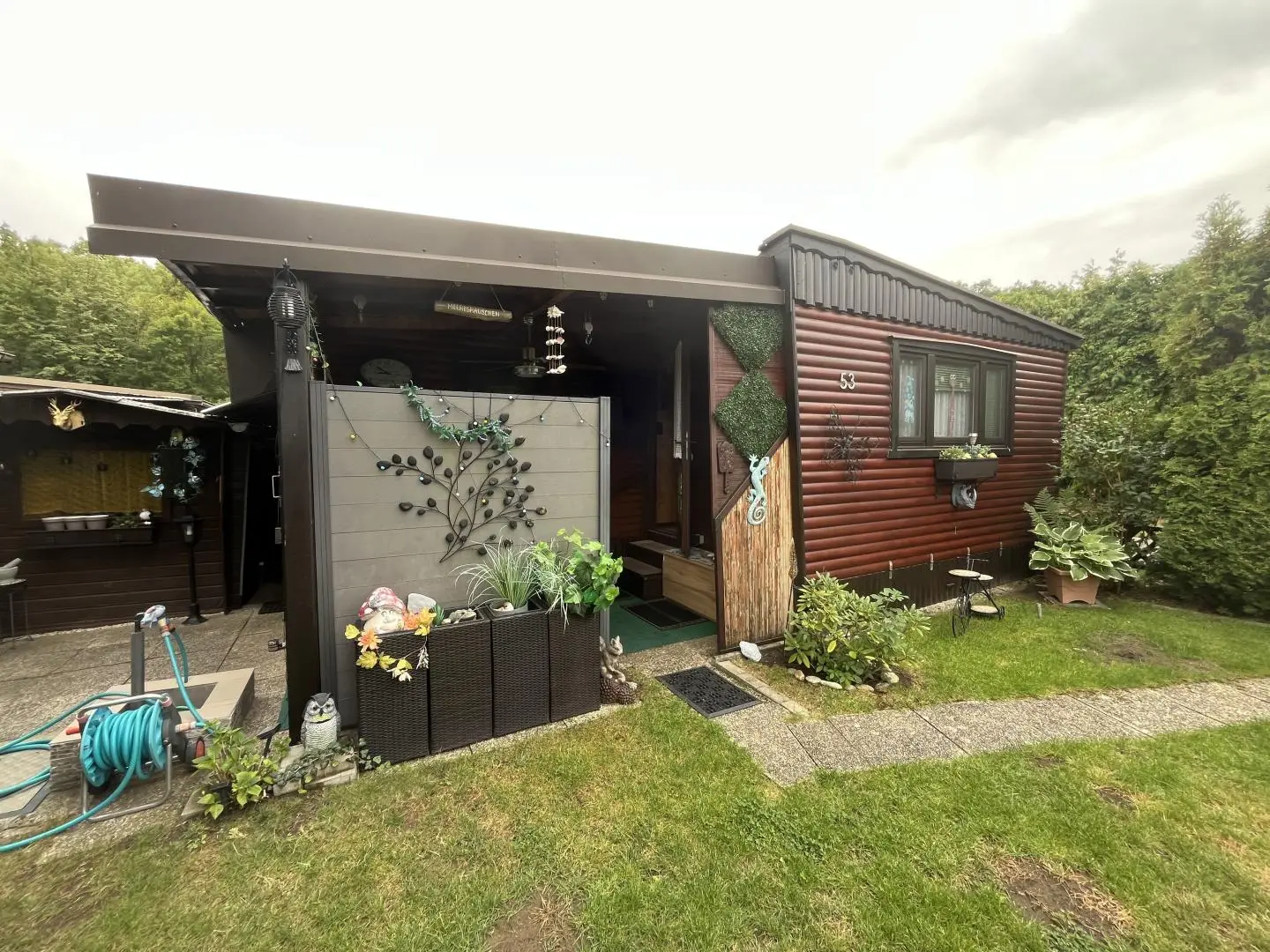 Peaceful holiday apartment in forest camp with parking