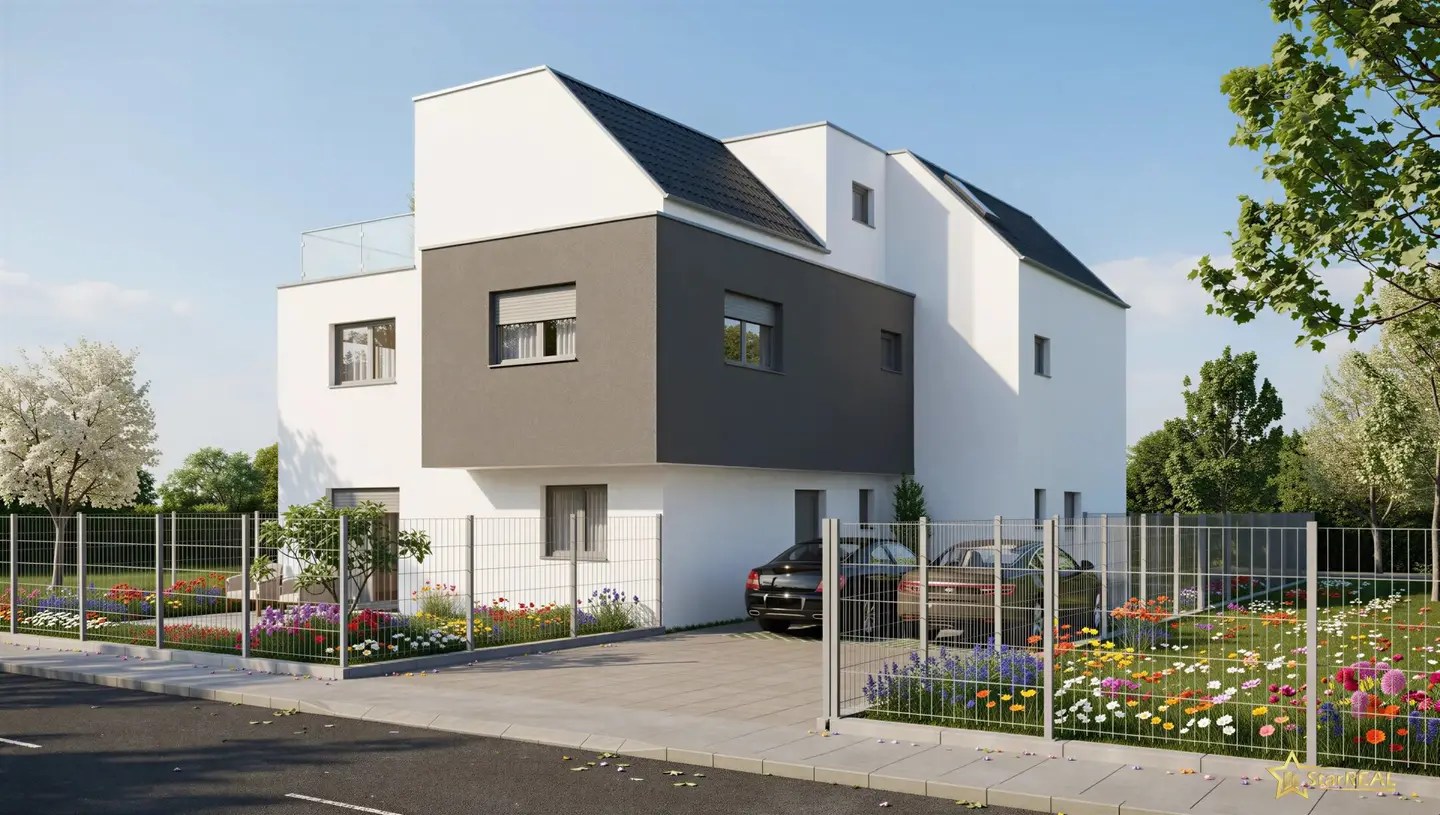 ZWISCHEN MARCHEFELDKANAL UND KH FLORIDSDORF! 198 m² NFL. PREMIUM DOPPELHAUS MIT KELLER UND 150 m² GARTEN. PROVISIONSFREI für den Käufer.