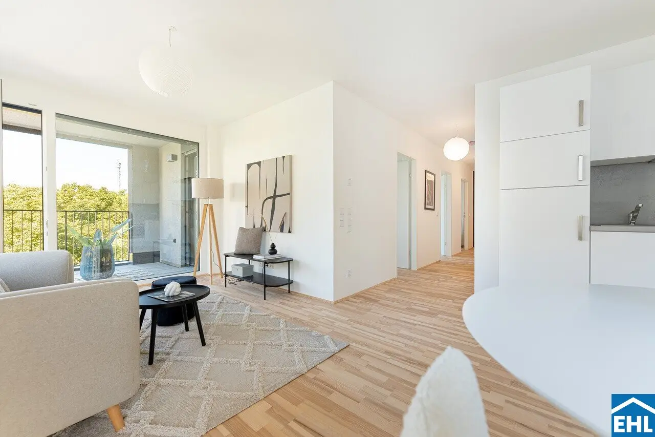 Familienfreundliche 4-Zimmer Wohnung – Wohnen auf der Schmelz