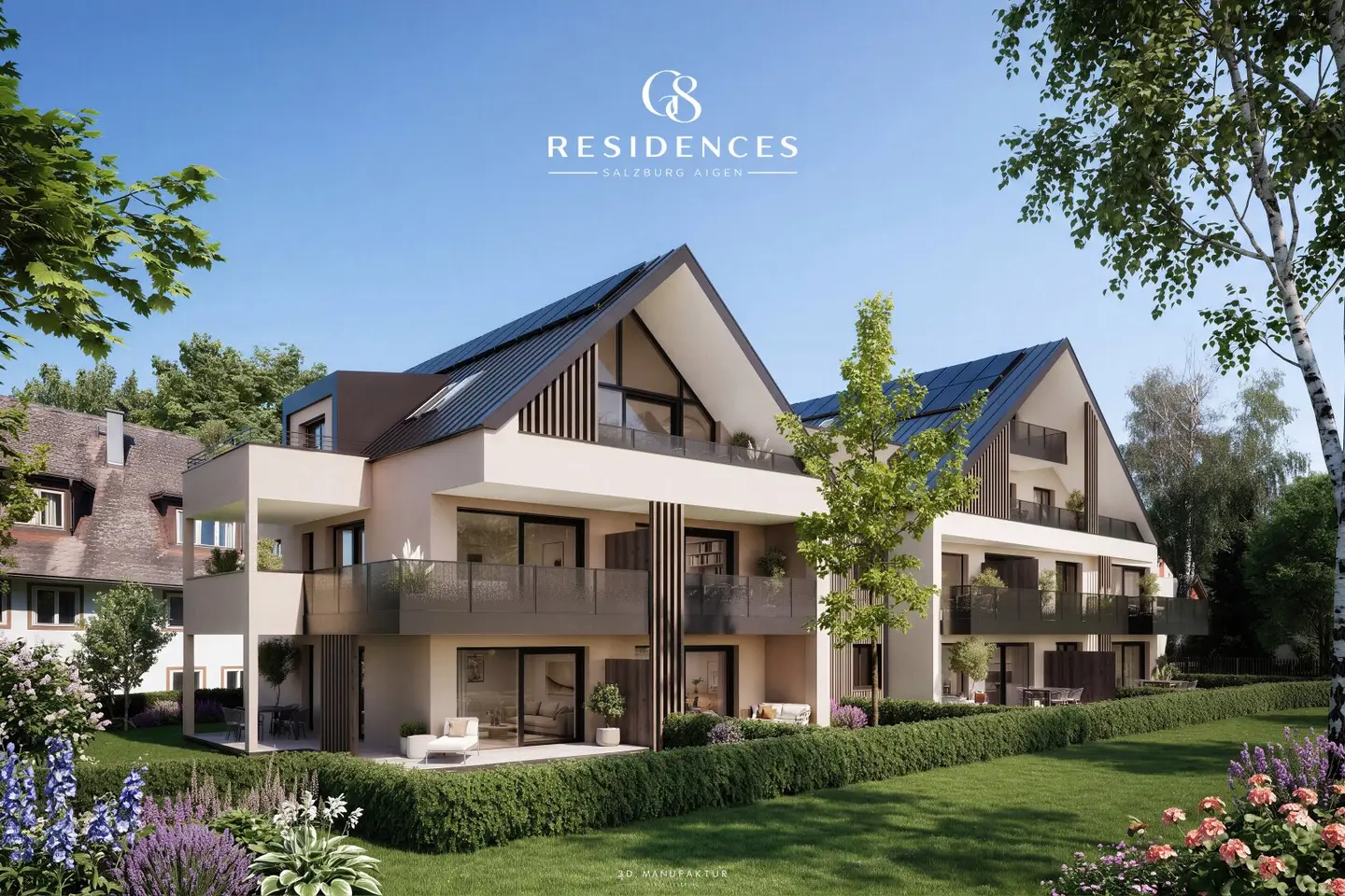 Wohnbauprojekt G8 RESIDENCES – Exklusive Neubauwohnungen in Premiumlage Salzburg Aigen