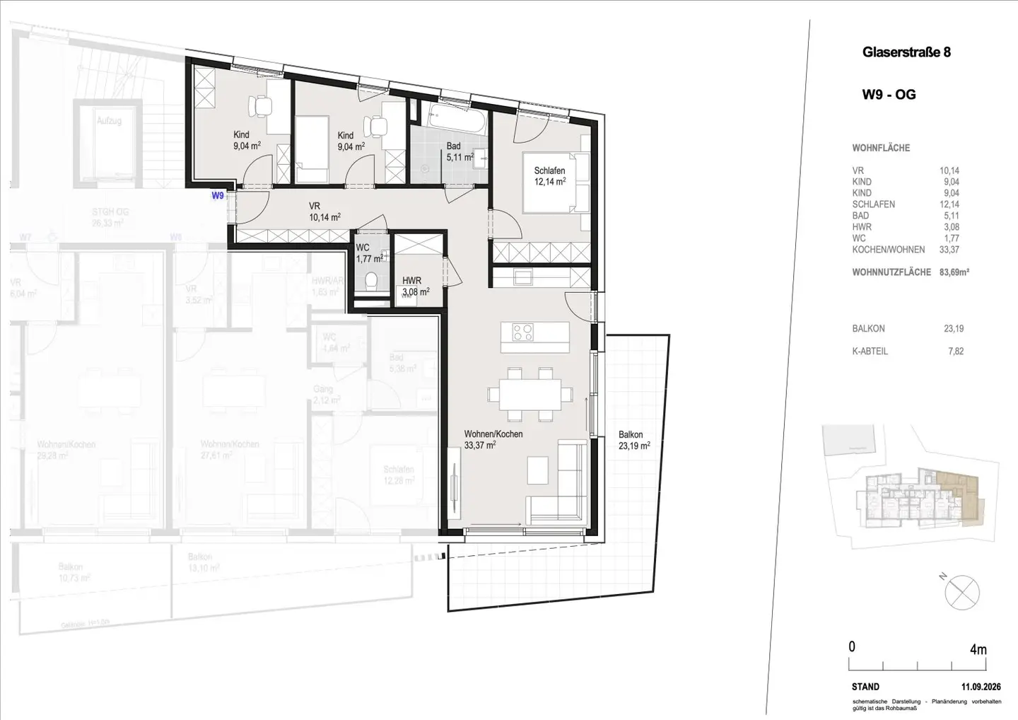 Wohnbauprojekt G8 RESIDENCES – Exklusive Neubauwohnungen in Premiumlage Salzburg Aigen
