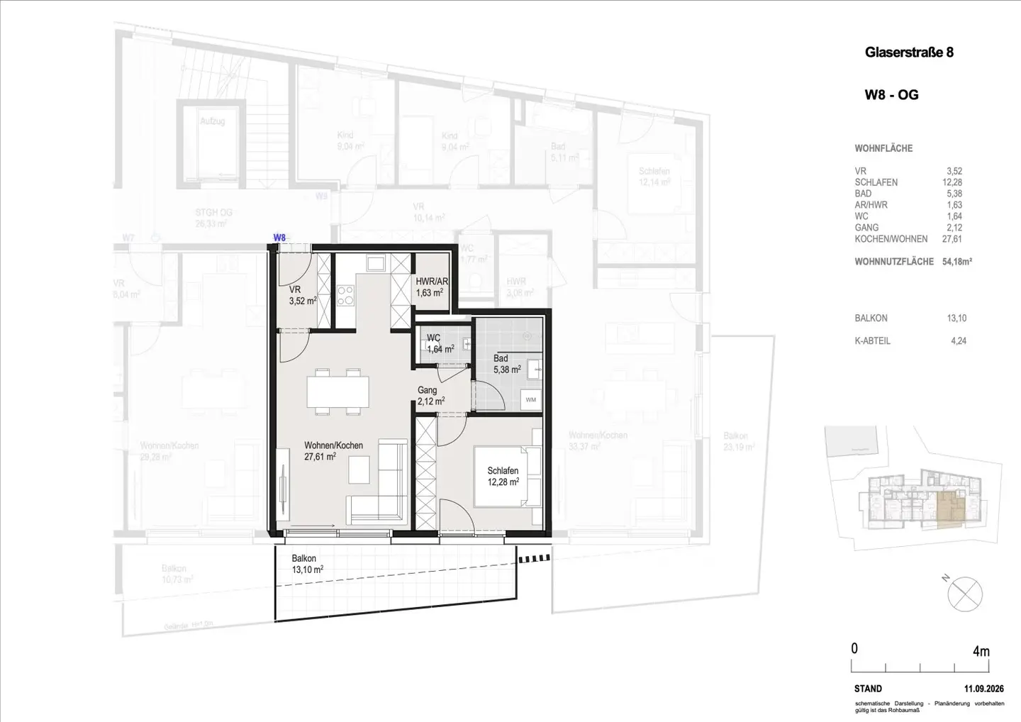 Wohnbauprojekt G8 RESIDENCES – Exklusive Neubauwohnungen in Premiumlage Salzburg Aigen