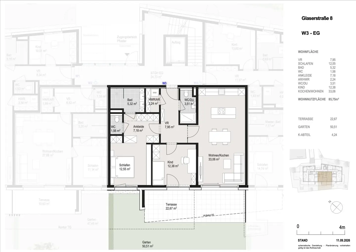 Wohnbauprojekt G8 RESIDENCES – Exklusive Neubauwohnungen in Premiumlage Salzburg Aigen