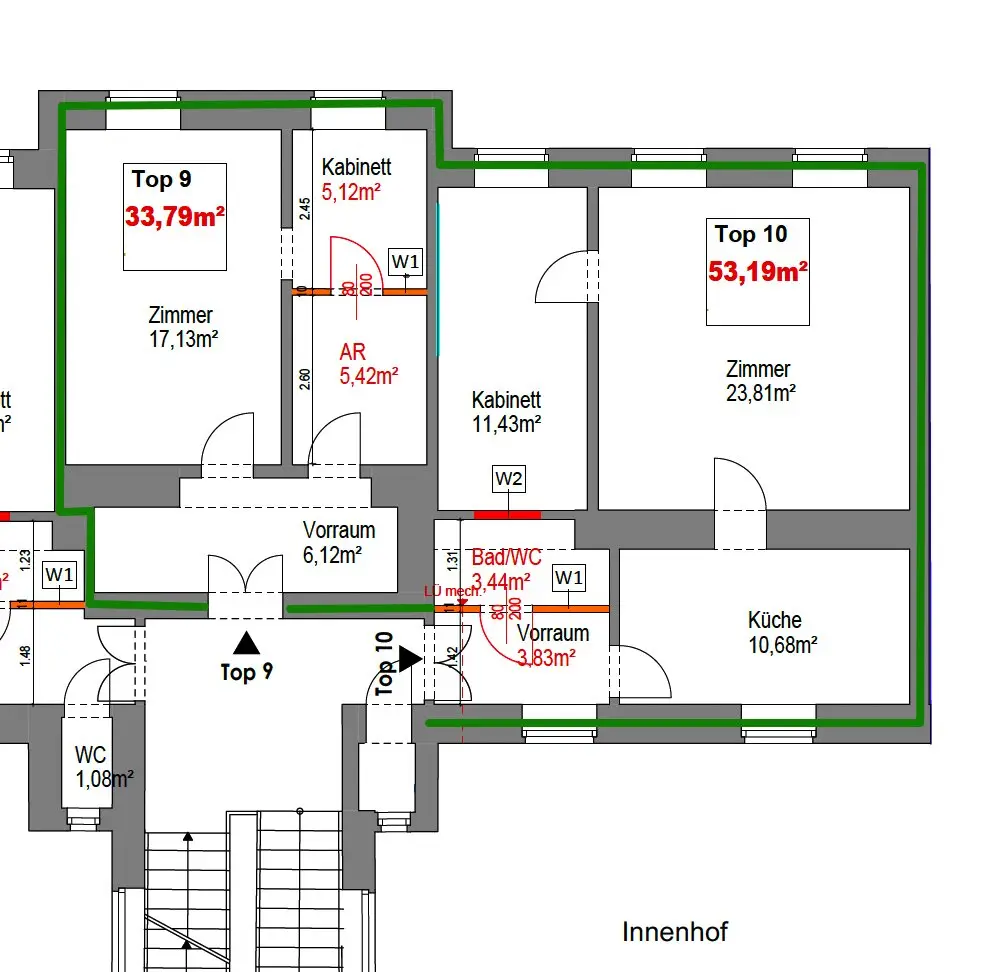 Unrenovated &amp; unique – historic building gem with potential