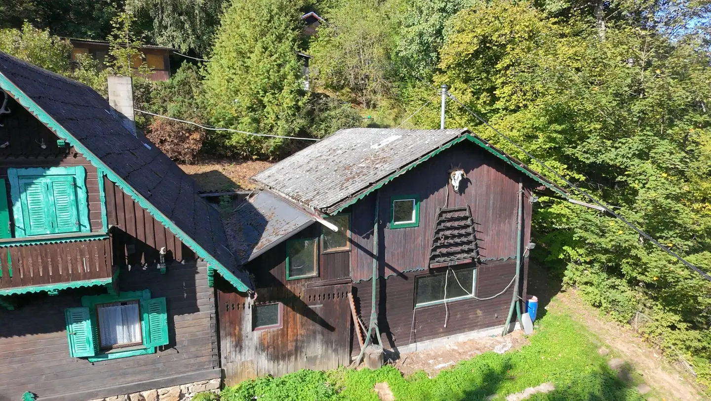 Großzügiges Grundstück mit Häuschen und viel Natur, Ruhe &amp; Aussicht – Dießenleitenweg, Gramastetten