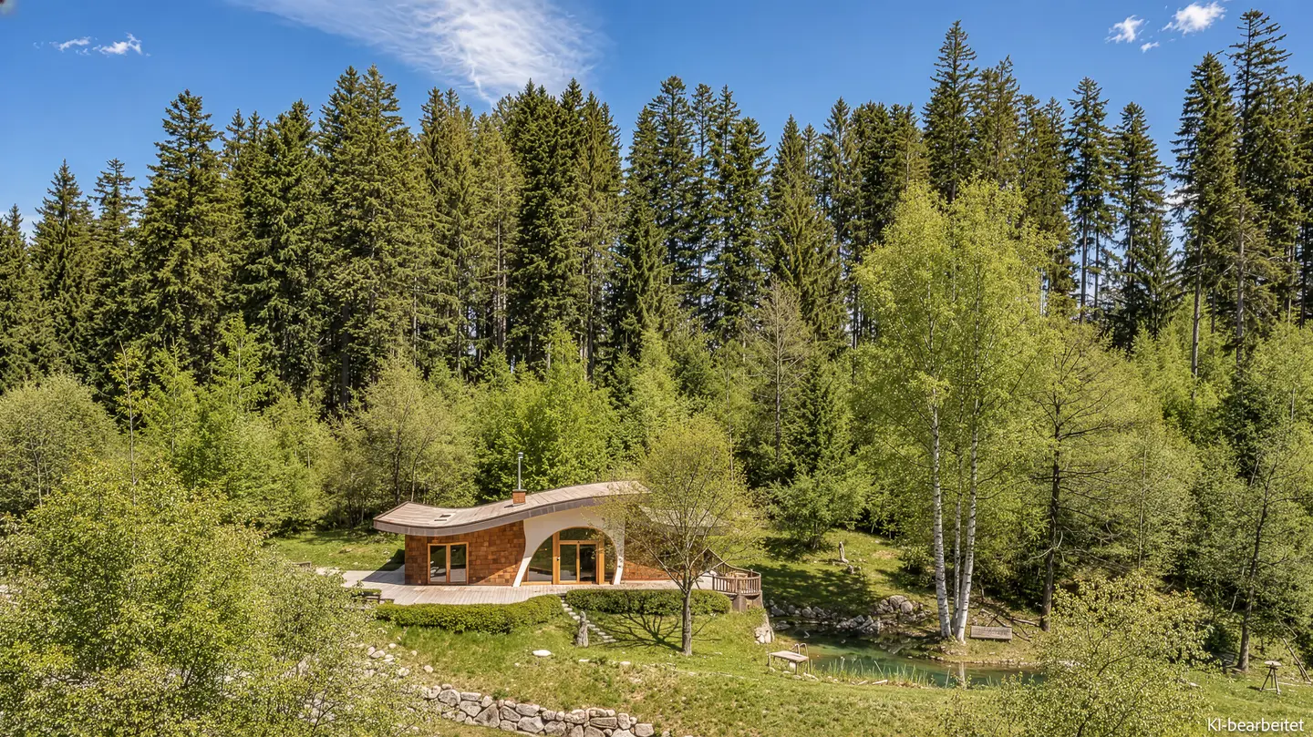 Privat gelegene Wohnung mit See und Alpenblick