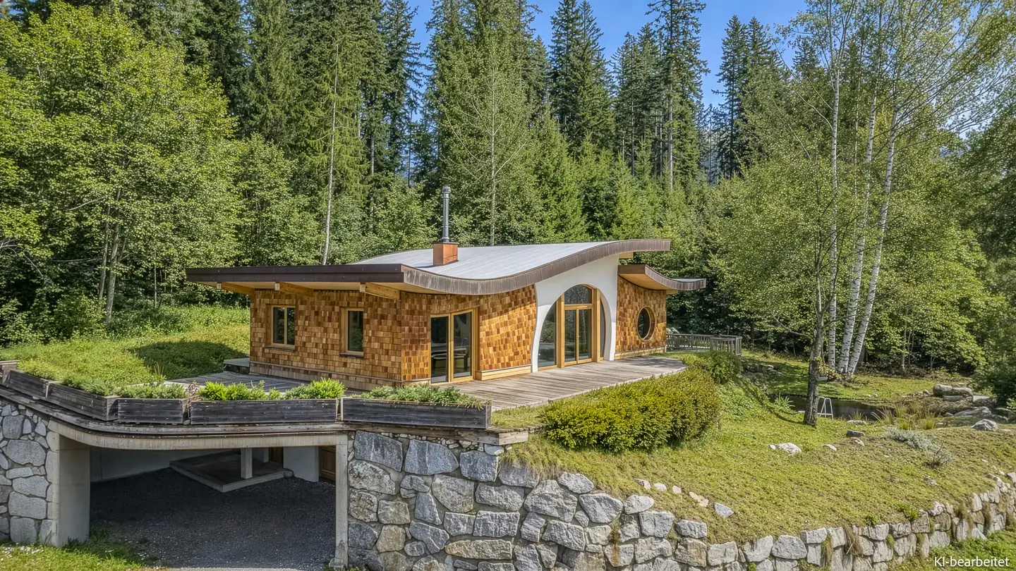 Privat gelegene Wohnung mit See und Alpenblick